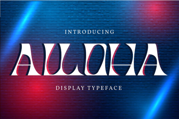 Alloha: A Display Font That Can Transform Your Small Business Branding