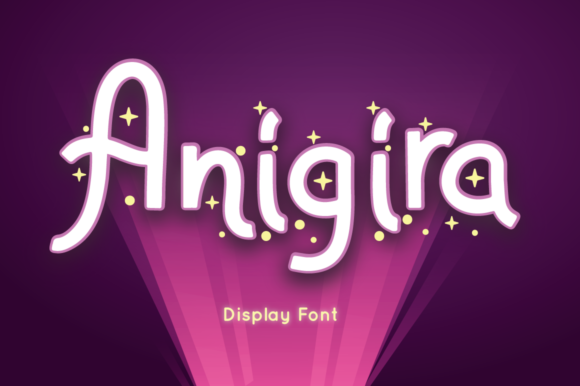 Anigira: A Display Font for Gentle Editorial Moments