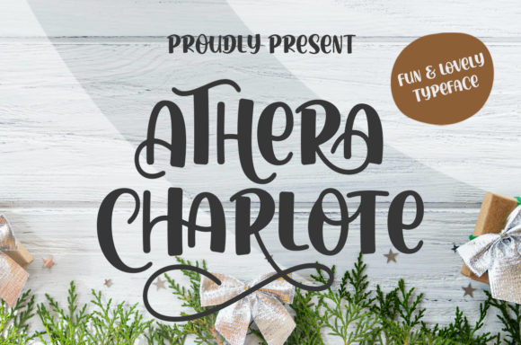 Athera Charlote: A Display Font for Digital Branding