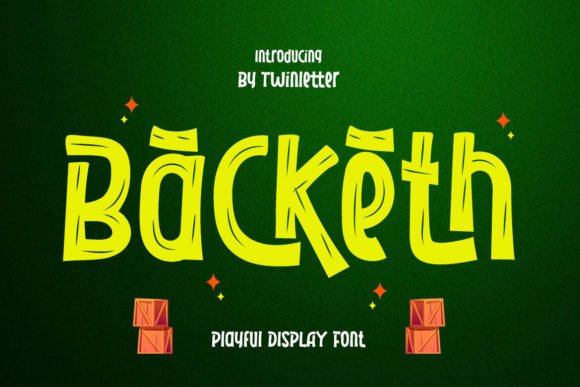 Backeth: A Playful Display Font for Modern Marketing
