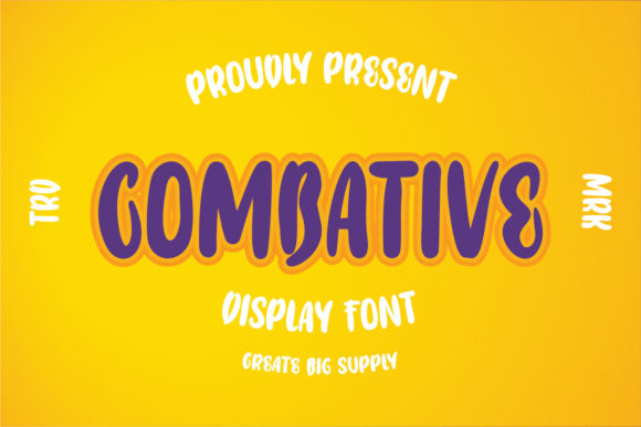 Combative: A Display Font Built for Campaign Impact