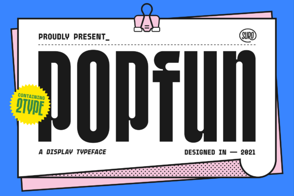 Elevate Your Crafts with the Popfun Display Font