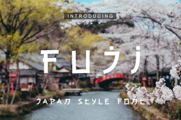 Fuji: The Display Font for Creative Products