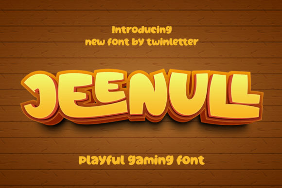 Jeenull: A Friendly Display Font for Editorial Expression