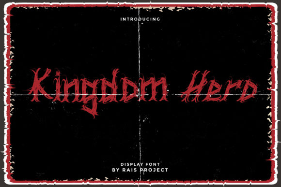Kingdom Hero Font: A Small Business Branding Upgrade