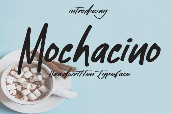 Mochacino: A Creative Font for Your Handmade Shop