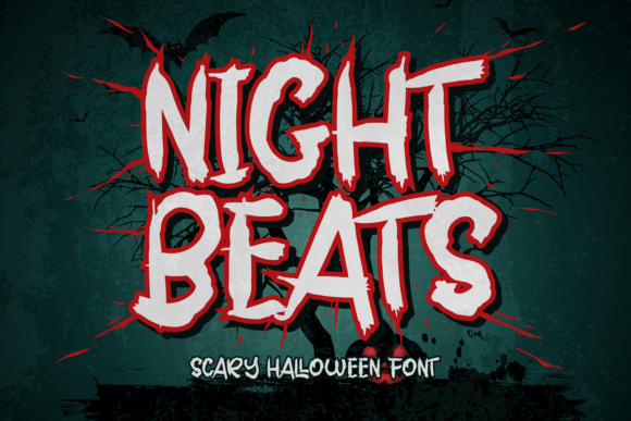 Night Beats: A Spooky Display Font That Elevates Your Brand
