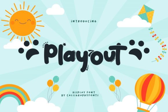 Playout Font Brings Playful Charm to Editorial Headlines