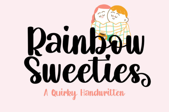 Rainbow Sweeties: A Display Font for Lively Editorial Voices