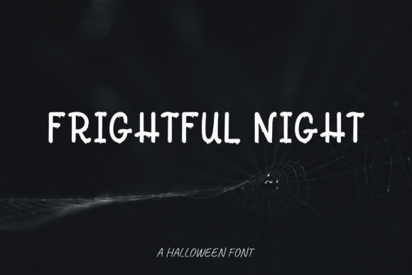 The Frightful Night Font: Your Secret Weapon for Crafting the Perfect Halloween Mood